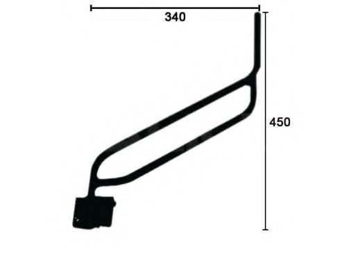 ALKAR 9405008 Holder, outside mirror